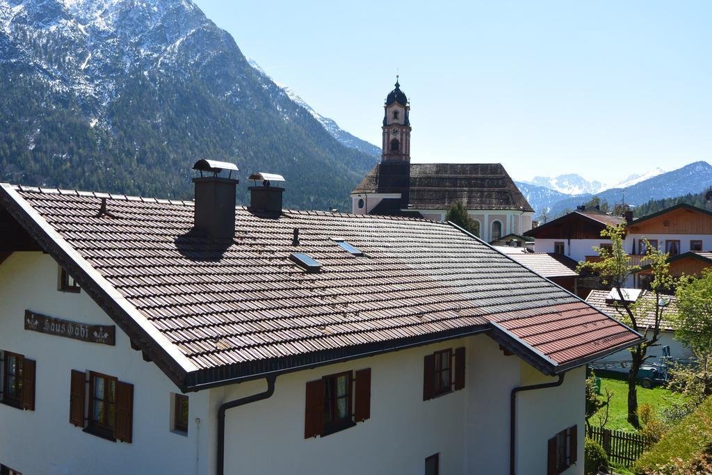 Ferienwohnung Pfennig Mittenwald Oda fotoğraf