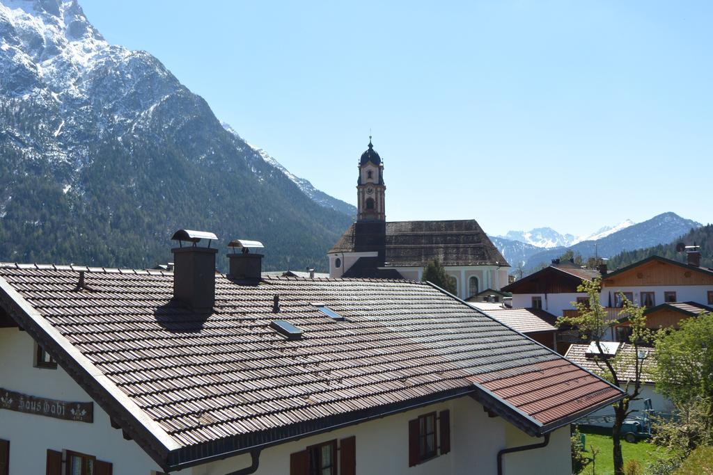 Ferienwohnung Pfennig Mittenwald Oda fotoğraf